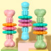Dog Chew Toy Dog Bone Type  Dogs Teeth Cleaning Toys Indestructible TPR Bone Chewing Bite Resistant Teething Toys  Pet Products – Image 8