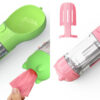 Gourde 3-en-1 pour Chien – Bouteille d’Eau Portable avec Gamelle et Distributeur de Sacs à Déjections – Image 2