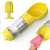 Gourde 3-en-1 pour Chien – Bouteille d’Eau Portable avec Gamelle et Distributeur de Sacs à Déjections – Image 9
